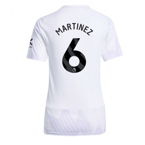 Billige Fotballdrakt Manchester United Lisandro Martinez #6 Replika Bortedrakt Dame 2025-26 Kortermet Billige Fotballdrakt Manchester United Lisandro Martinez #6 Replika Bortedrakt Dame 2025-26 Kortermet